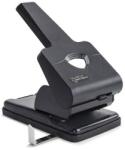 Rapesco Perforator, capacitate mare, cu două găuri, 63 de coli, antibacterian, RAPESCO "865-P2", negru