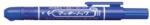 Zebra Marker permanent, 1, 3 mm, mecanism de apăsare, ZEBRA "Mckie Retractable", albastru