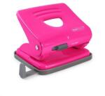 Rapesco Perforator, cu două găuri, 25 de coli, metal, RAPESCO "825", roz