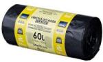 Lumax Saci de legare 60 ℓ LDPE 28 mic. 60 x 70 cm, negru (15 buc)