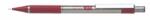 Zebra Microcreioane, 0, 5 mm, oțel inoxidabil, corp bordo, ZEBRA "M-301", 10 buc