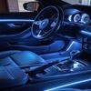 Carguard RGB LED hangulatvilágítás készlet, 12V, Bluetooth, iOS/Android, 31 részes LAA001 (001)