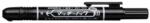 Zebra Marker permanent, 1, 3 mm, mecanism de apăsare, ZEBRA "Mckie Retractable", negru
