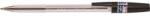 Zebra Golyóstoll, 0, 24 mm, kupakkal, ZEBRA "N-5200", fekete