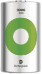 GP Batteries ReCyko 3000mAh HR20/2BP B2543 NiMH góliát akkumulátor D újratölthető elem (GP-ReCyko-HR20-2-3000)