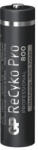 GP Batteries ReCyko Pro 800mAh HR03/4BP B26184 NiMH mikro akkumulátor AAA újratölthető elem (GP-ReCyko-Pro-HR03-4-800)