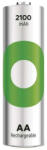 GP Batteries ReCyko 2100mAh HR6/4BP B25214 NiMH ceruza akkumulátor AA újratölthető elem (GP-ReCyko-HR6-4-2100)
