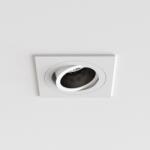 ASTRO LIGHTING Pinhole Square Slimline fehér mennyezetbe építhető lámpa (AST-1434004) GU10 1 izzós IP20 (1434004)