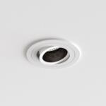 ASTRO LIGHTING Pinhole Round Slimline fehér mennyezetbe építhető lámpa (AST-1434003) GU10 1 izzós IP20 (1434003)