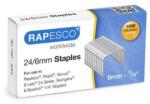 Rapesco 24/6-os tűzőkapcsok, horganyzott, RAPESCO, 1000 db