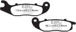 EBC Brakes EBC SFA693HH erősített robogó fékbetét (1 tárcsához) EBC Brakes Fékrendszer és alkatrészei Fékbetétek, fékpofák és féktárcsák Tárcsafékbetétek