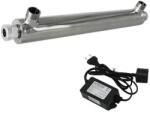FILTRO Sterilizator UV 30W, PureTECH UVC30A, debit 2.2 m3/h, conexiune 3/4", pachet complet cu sursa, lampa si carcasa (PTS-UVC30A) Filtru de apa bucatarie si accesorii