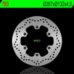 NG Brake Disc NG BRAKES Fix Féknyereg - 783 NG Brake Disc Fékrendszer és alkatrészei Fékbetétek, fékpofák és féktárcsák Féktárcsák