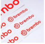 BREMBO Matrica 8x2, 5 cm BREMBO Váz, idomok és járműkiegészítők Matricák és járműdekoráció Egyéb matricák és dekorációs elemek