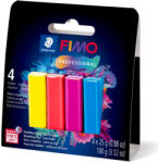 FIMO Professional süthető gyurmakészlet - 4 x 25 g, True Colours