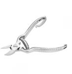SNIPPEX rozsdamentes pedikűrcsípő hernyórugóval - 14 cm (112492)