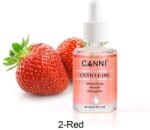 CANNI körömápoló olaj - 15 ml - No. 02 - Eper (51252)
