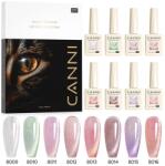 CANNI HEMA FREE szett 8x9ml - No. 02 - Pink Planet Cat Eye Collection (13031BK)