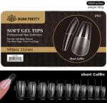 Born Pretty Soft Gel Tip 550db/box - Coffin (55862)