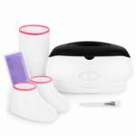 iWax XXL paraffingép szett kéz- és lábápoláshoz 300W - fehér - 1 × 450 g paraffinnal
