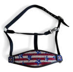  Cayuse Bronco Halter kötőfék - USA mintás