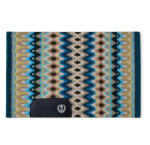  Cayuse TurquoiseTrail türkizkék western show blanket (bemutató alátét) 86x106 cm
