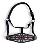  Cayuse Bronco Halter kötőfék - Aztec black