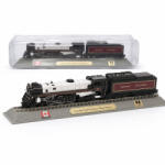 Del Prado Macheta statica locomotiva Canadian Pacific Royal Hudson 1: 160 N, Del Prado, negru cu argintiu (3008) Locomotiva