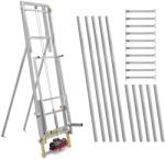 MSW Palan pentru acoperișuri - 15 m - până la 200 kg - design vertical pentru acoperișuri plate și alte acoperișuri MSW-RF15S (MSW-RF15S)