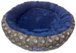 SolPlant. ro Culcus pufos pentru caine/pisica, bleumarin, 67 cm