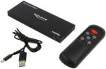 Delock Switch HDMI 2.1 Ultra High Speed cu LED - Comutator Negru (18657)
