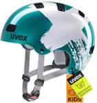 uvex Kid 3 Gyermek Kerékpáros Sisak - Teal-Silver - 51-55 cm - Egyéni Méretbeállítás - Optimalizált Szellőzés