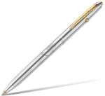 Fisher Space Pen Shuttle CH4-CES Golyóstoll Ajándékszett Gyűjtői Érmével - Űrrajongóknak, Ír Űrben, Víz Alatt és Extrém Hőmérsékleten, Króm (CH4-CES)