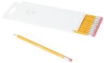 Amazon Basics HB Grafitceruza Fából, Előhegyezett, Radírvégű, Nem Kenő, 12 db-os Csomag