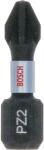 Bosch Set Biti Impact PZ2x25mm 25pc (2607002804)
