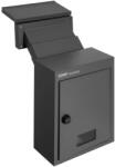VEVOR Falba építhető postaláda számzárral 320x158x430 mm fekete beépíthető postaláda