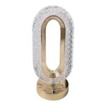 EMC ONSHOP Lampa Diamond Crystal LED cu 3 temperaturi de culoare, AO-50132, alb rece, alb cald, neutru, culoare auriu (AO-50132)