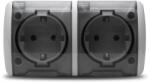 Elbi Eva-priza cu CP cu Capac Dubla Pt(ip54) - ELBI PDCPTE (PDCPTE) - gardenix