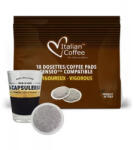Italian Coffee Capsule Cafea Vigoroso Italian Coffee, 18 paduri, compatibile cu Senseo (AV25)