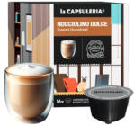 La Capsuleria Capsule Cafea Nocciolino La Capsuleria, 16 capsule, compatibile cu Dolce Gusto (DG20)