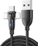 CRZ Cablu CRZ Fast Charging Type C - USB cu cap rotativ 180 grade (PEC42YXT2305)