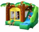Happy Hop HAPPY HOP 9164 Jungle Climb and Slide Bouncy House otthoni légvár ugrálóvár (9164)