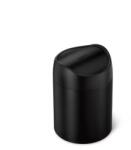 simplehuman Cos de gunoi de masa, Simplehuman, 1.5 litri, negru mat (025827) Cos de gunoi