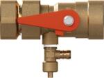 Reflex Robinet separatie vas expansiume, alama nichelata, 3/4" FI-FI (7613000) - centrala-lemne