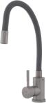 ELEFANT Baterie bucătărie SUS 304 cu pipă flexibilă gri VITAL FLOW FB-011 Ref Grey (16774)