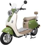 RURIS Scuter Electric RURIS Pilot SX790 Verde Bamboo, motor 800 W, baterie 48V20Ah, autonomie pana la 70 km, viteza maxima de 25 km/h, conform reglementarilor UE, fara permis (79000SXB26a) - uneltedegradina