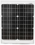 Breckner Panou solar 20W fotovoltaic monocristalin cu cablu de conectare si tensiune maxima 18V, 450x340x20mm Breckner Germany (BK87422)