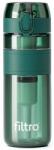 FILTRO Recipient filtrant FILTRO TRITAN PURE 500 CB, material tritan BPA Free, filtru cu carbune activat, capacitate 500 ml, culoare verde (FL2735-TRITAN500CB-GREEN)