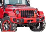 ORE4X4 Bară față din oțel și plastic Jeep Wrangler JK (2007-2018) cu suport troliu, ORE4x4