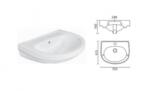 Styron Mosdó 55-cm - Washbashin (M-55)